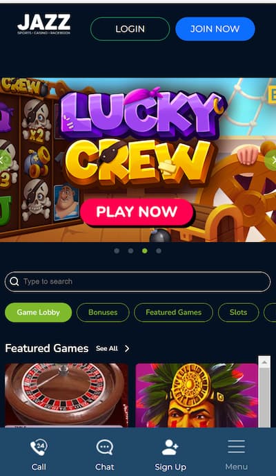 Top online casino app Jazzhomepage