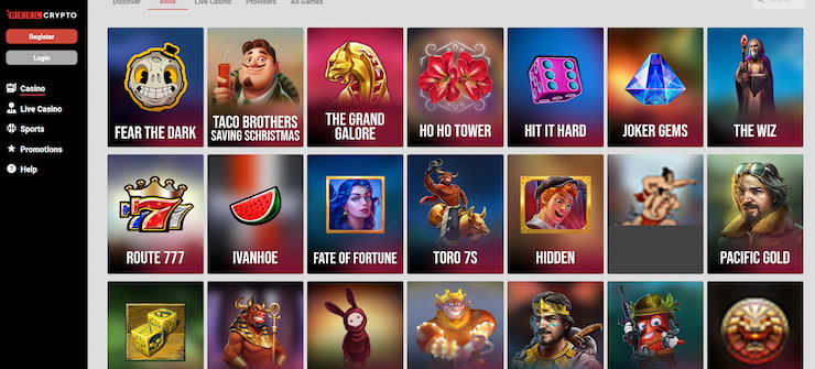 Reelcrypto games online