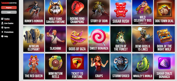 Reelcrypto Online Slots