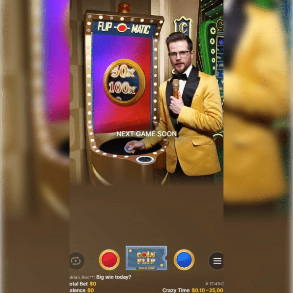 Crazy Time Telegram Game Screenshot