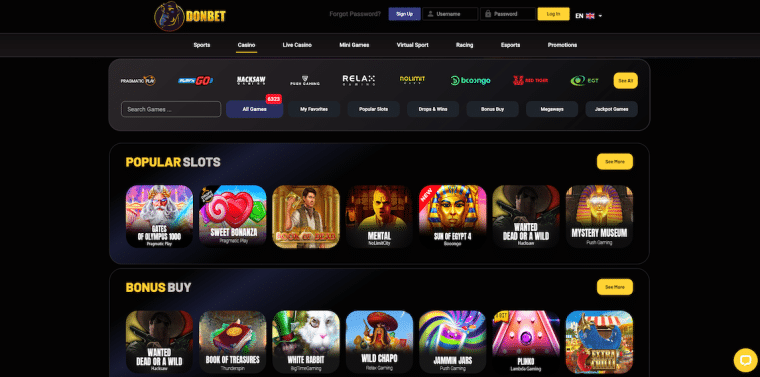 donbet casino