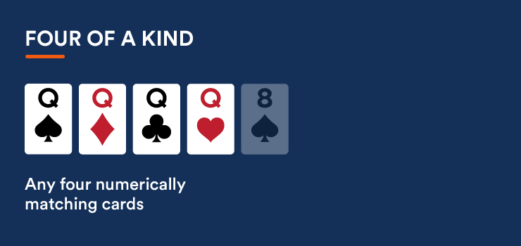 Four-of-a-kind-poker-hand