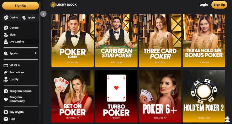 Lucky Block Live Dealer