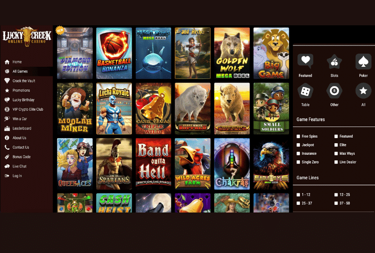 lucky creeks offshore casino review
